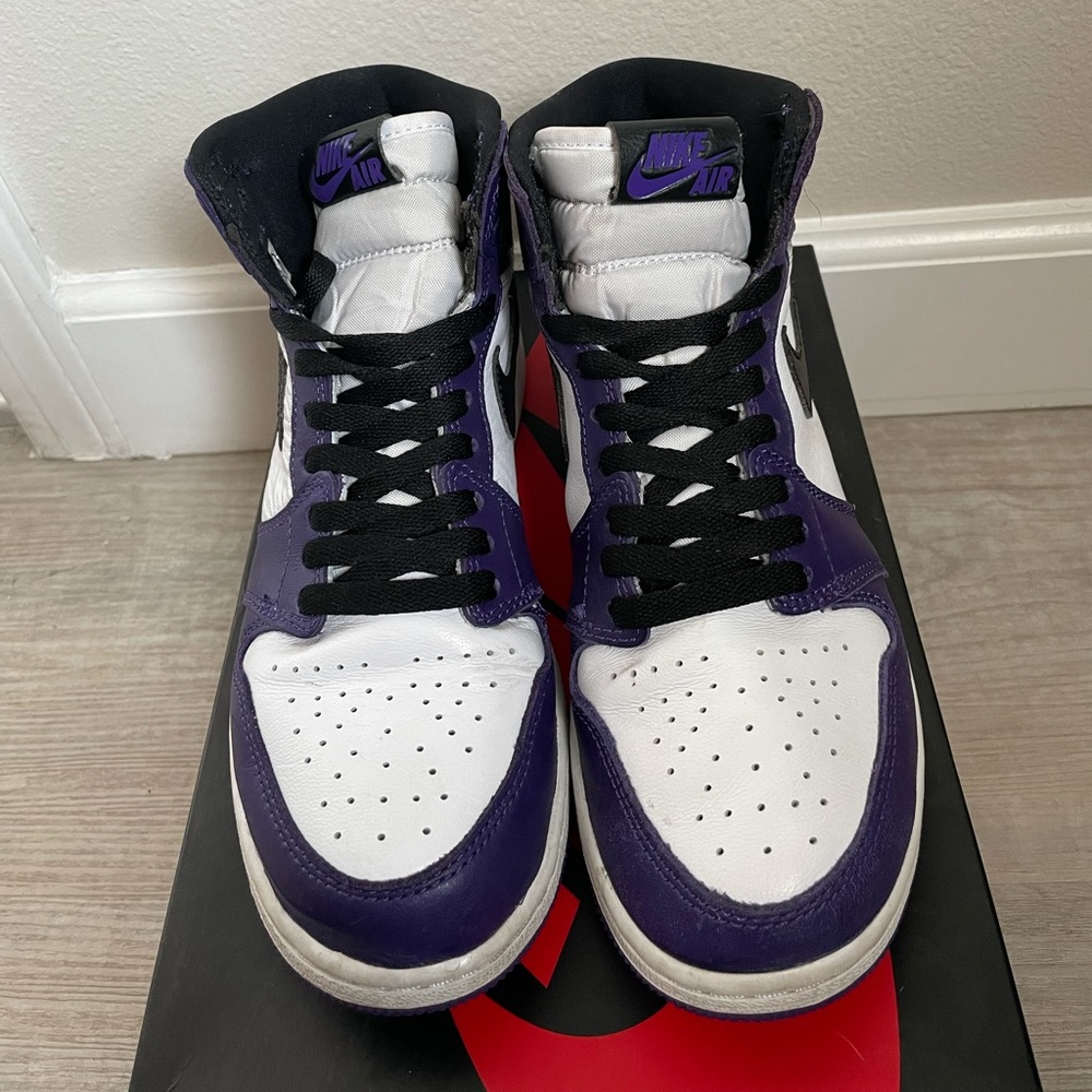 Court Purple Nike Jordan 1 Hi-Top